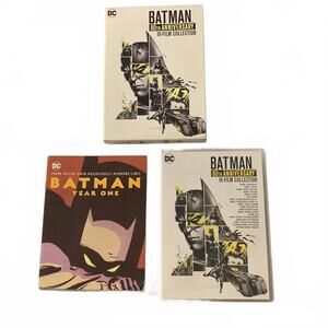 Batman 80th Anniversary 18-Film Collection + Batman Year One DVD Set